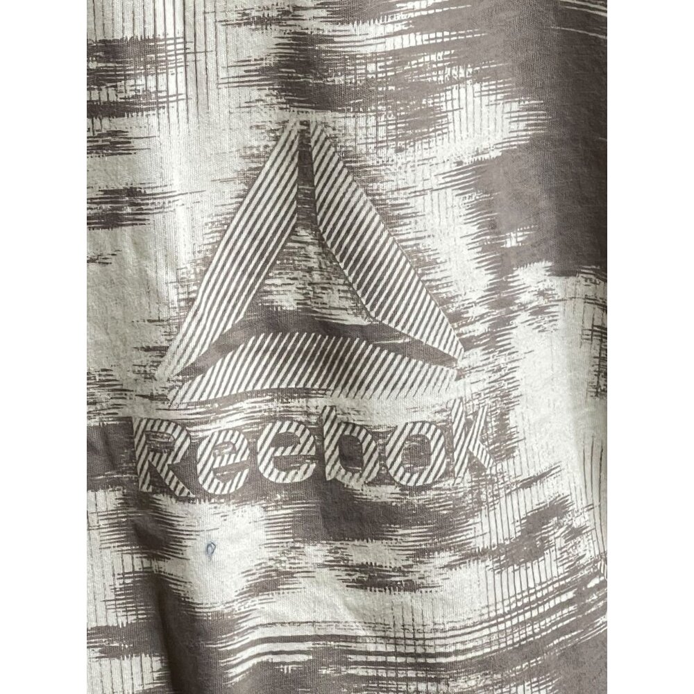 Reebok Mens Classic Graphic T-Shirt Beige/Gray L Cotton Blend - Picture 14 of 15